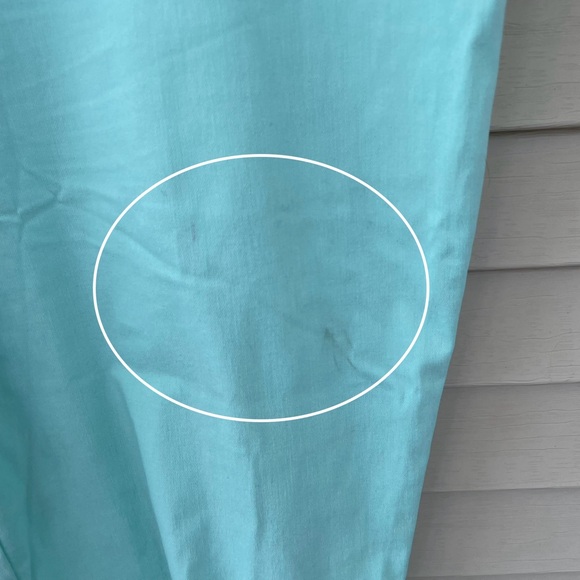 Style & Co Pull On Mid Rise Stretch Capri Pants in Aqua Size XL - Picture 2 of 10